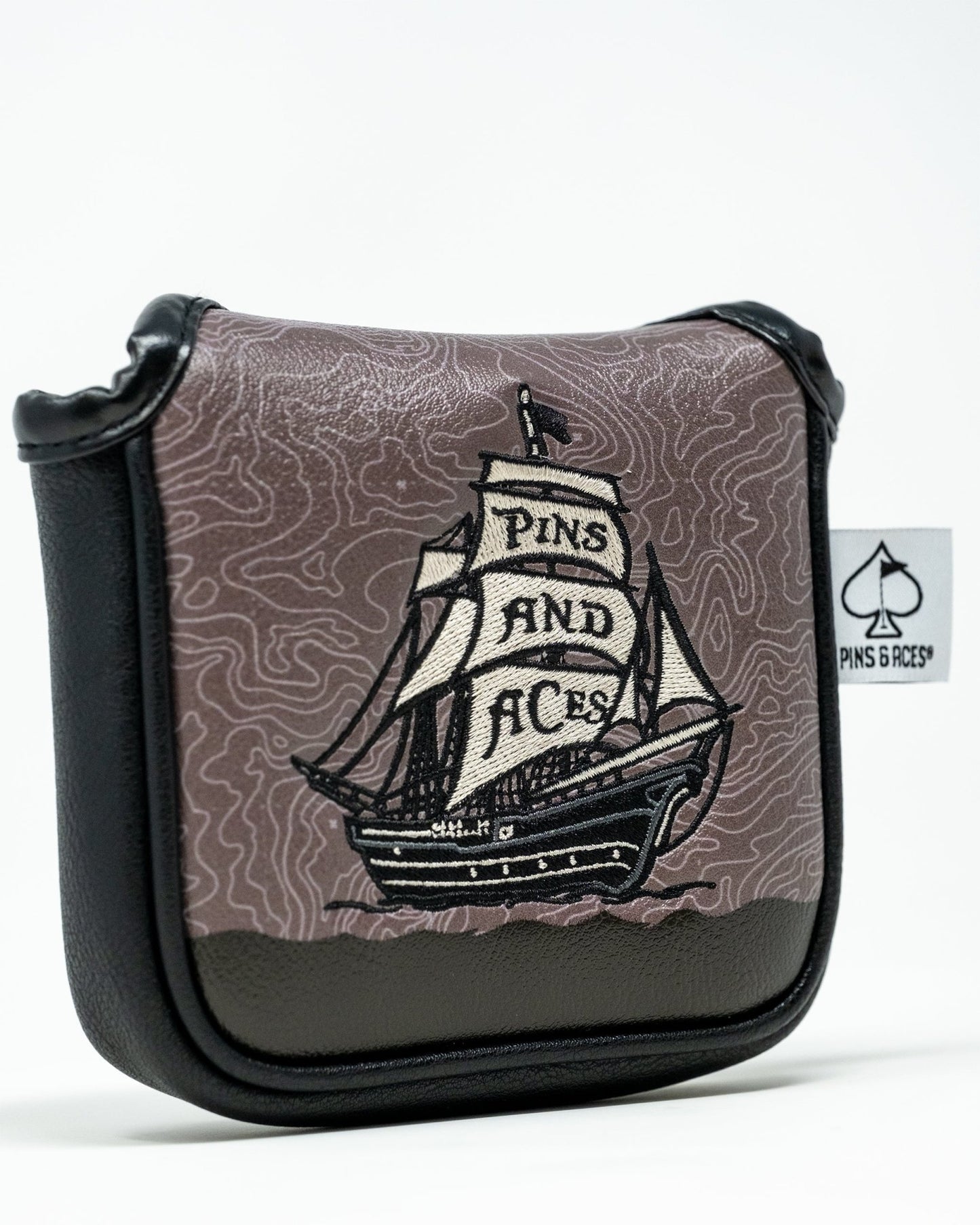 Pirate - Mallet Putter Cover - Pins and Aces