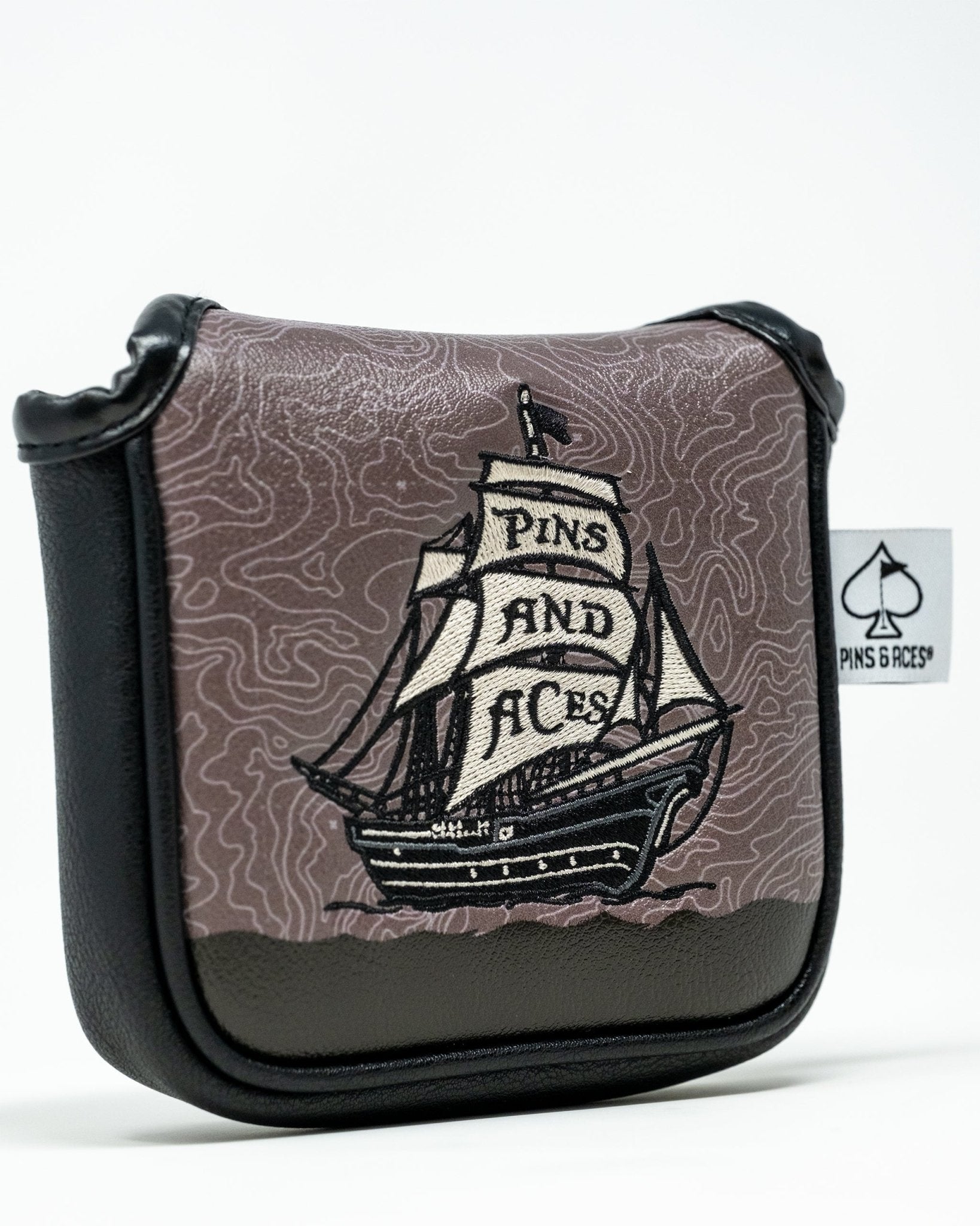 Pirate - Mallet Putter Cover - Pins and Aces