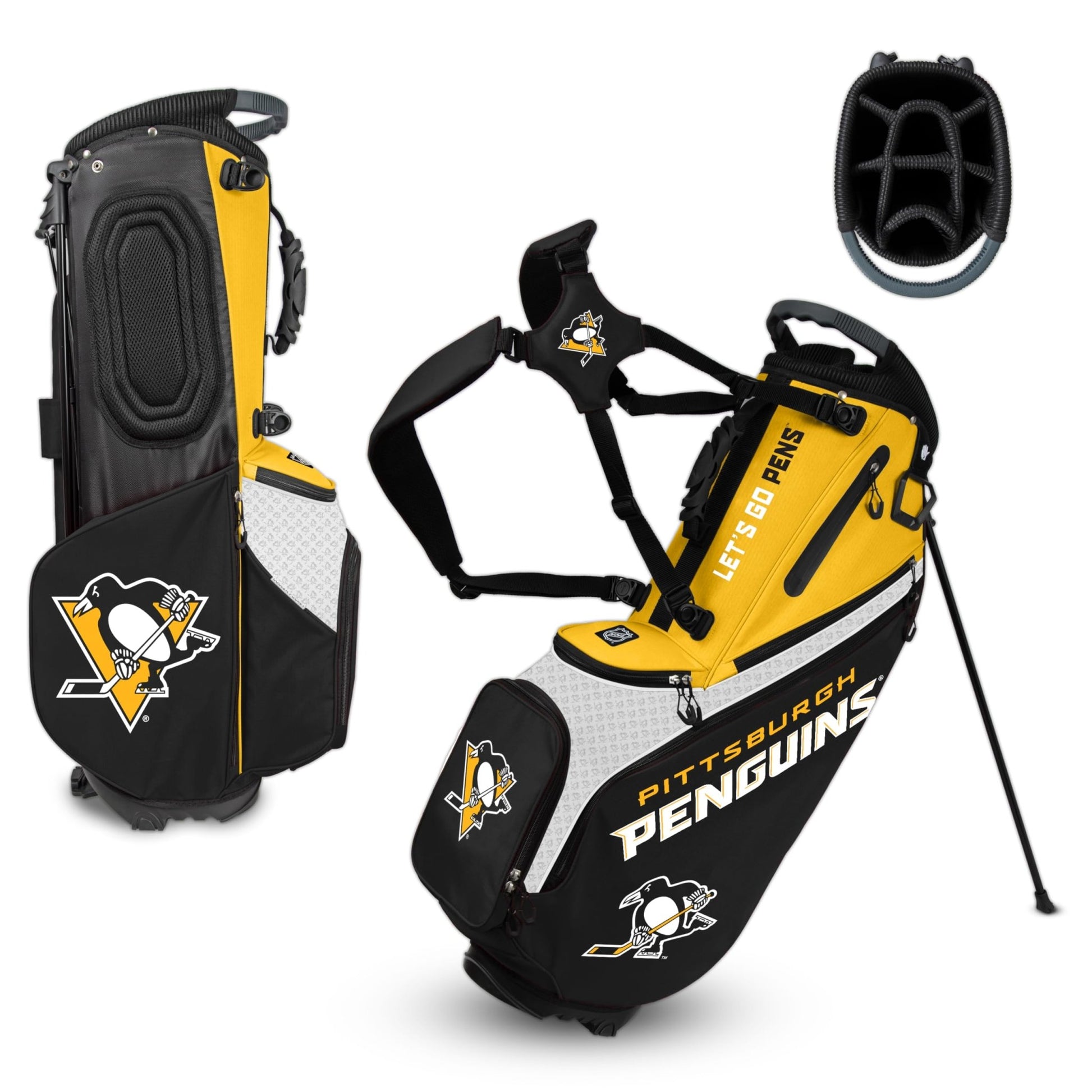 Pittsburgh Penguins Back Nine Stand Bag NHL |Team Effort - Team Effort