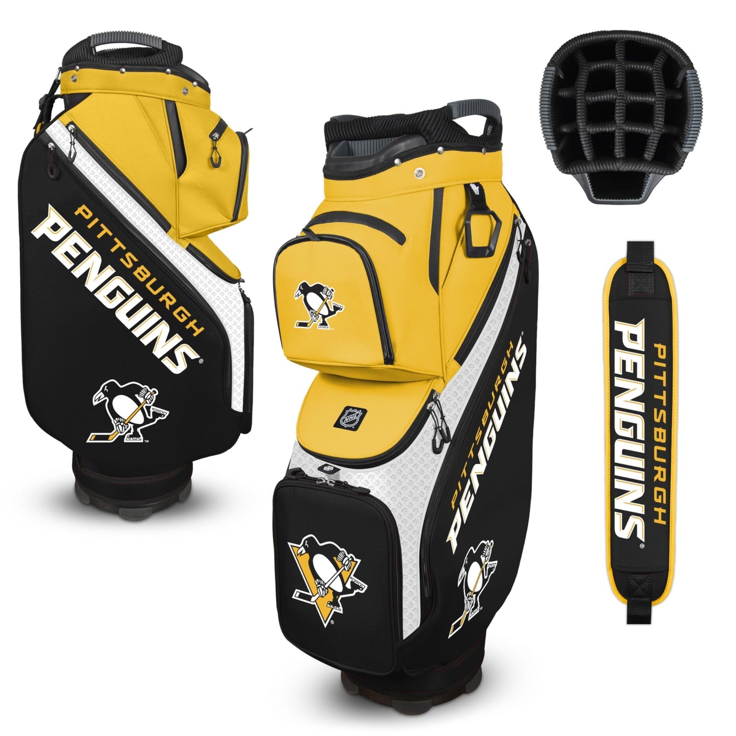 Pittsburgh Penguins Clubhouse Cooler Cart Bag NHL |Team Effort - Team Effort