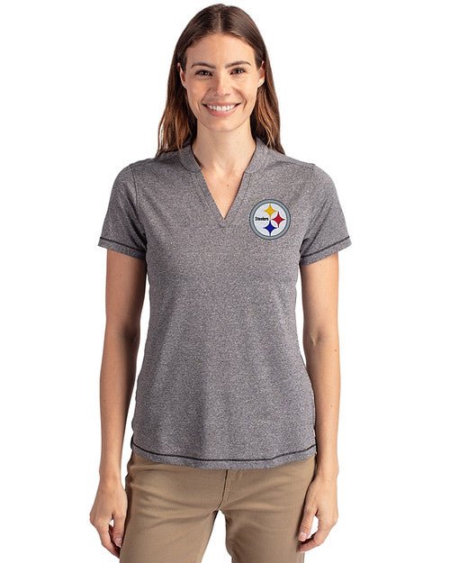 Pittsburgh Steelers Women's Golf Polo | Cutter & Buck - Cutter & Buck