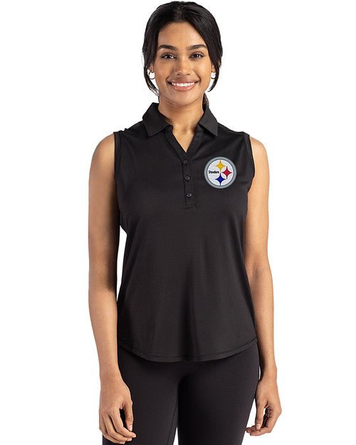 Pittsburgh Steelers Women's Golf Polo | Cutter & Buck - Cutter & Buck