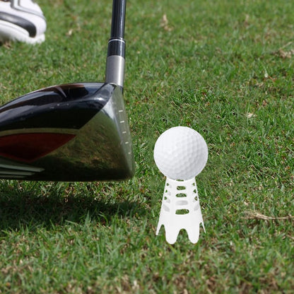 Plastic Golf Tees, 20Pcs Golf Simulator Tees for Home - Pink - 