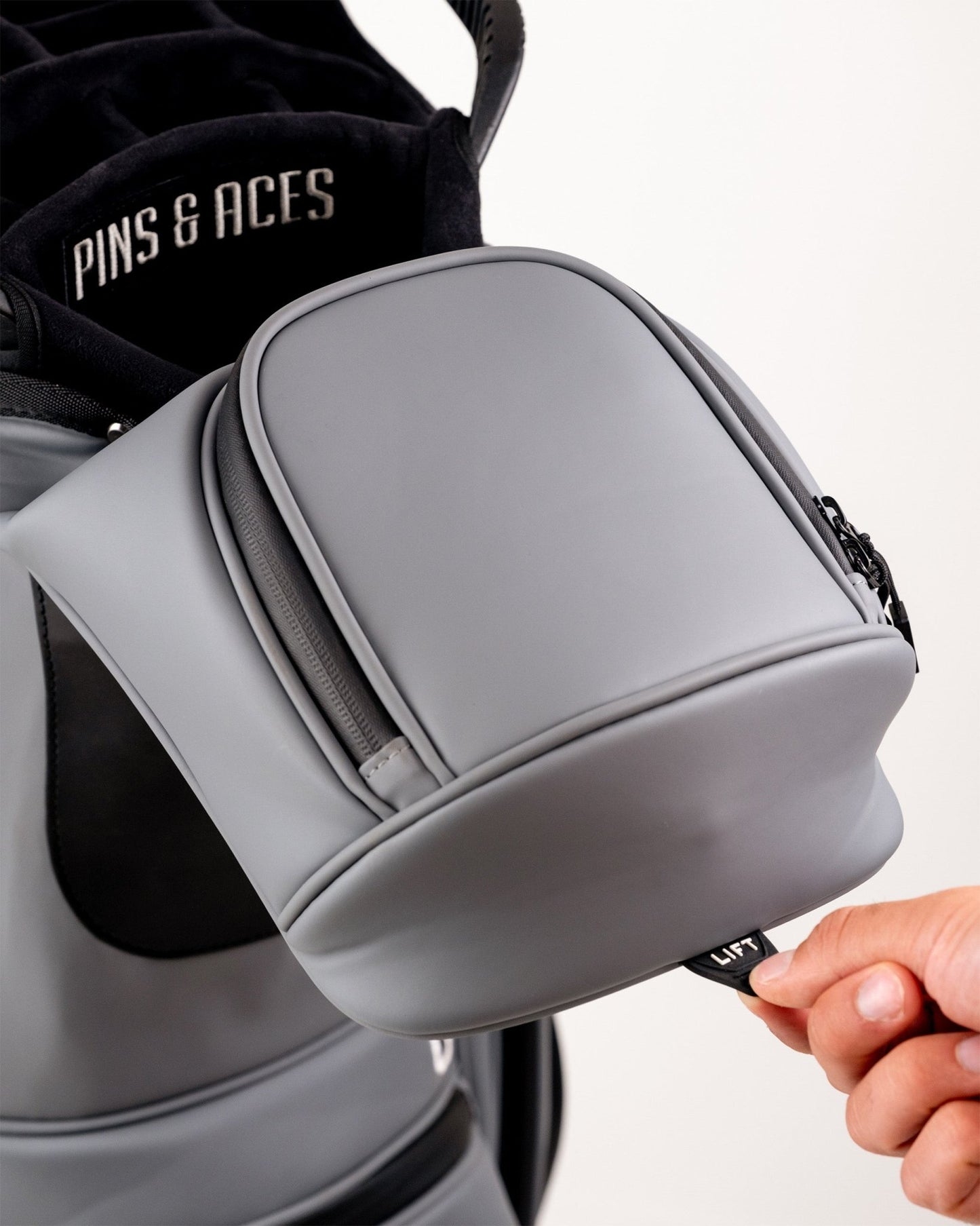 Player Preferred™ Cart Bag - Flat Ash - Pins and Aces