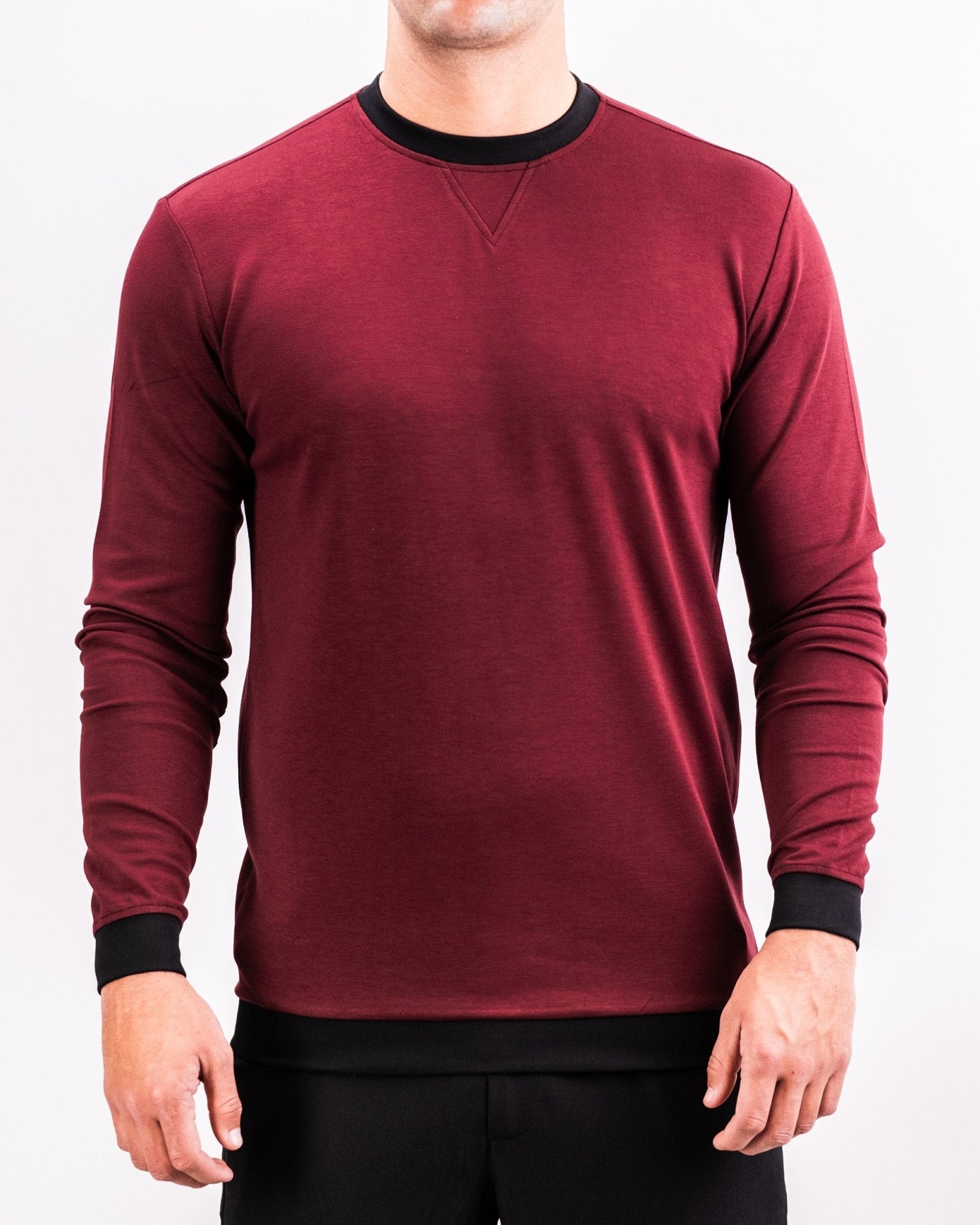 Player Preferred™ Crewneck - Merlot - Pins and Aces