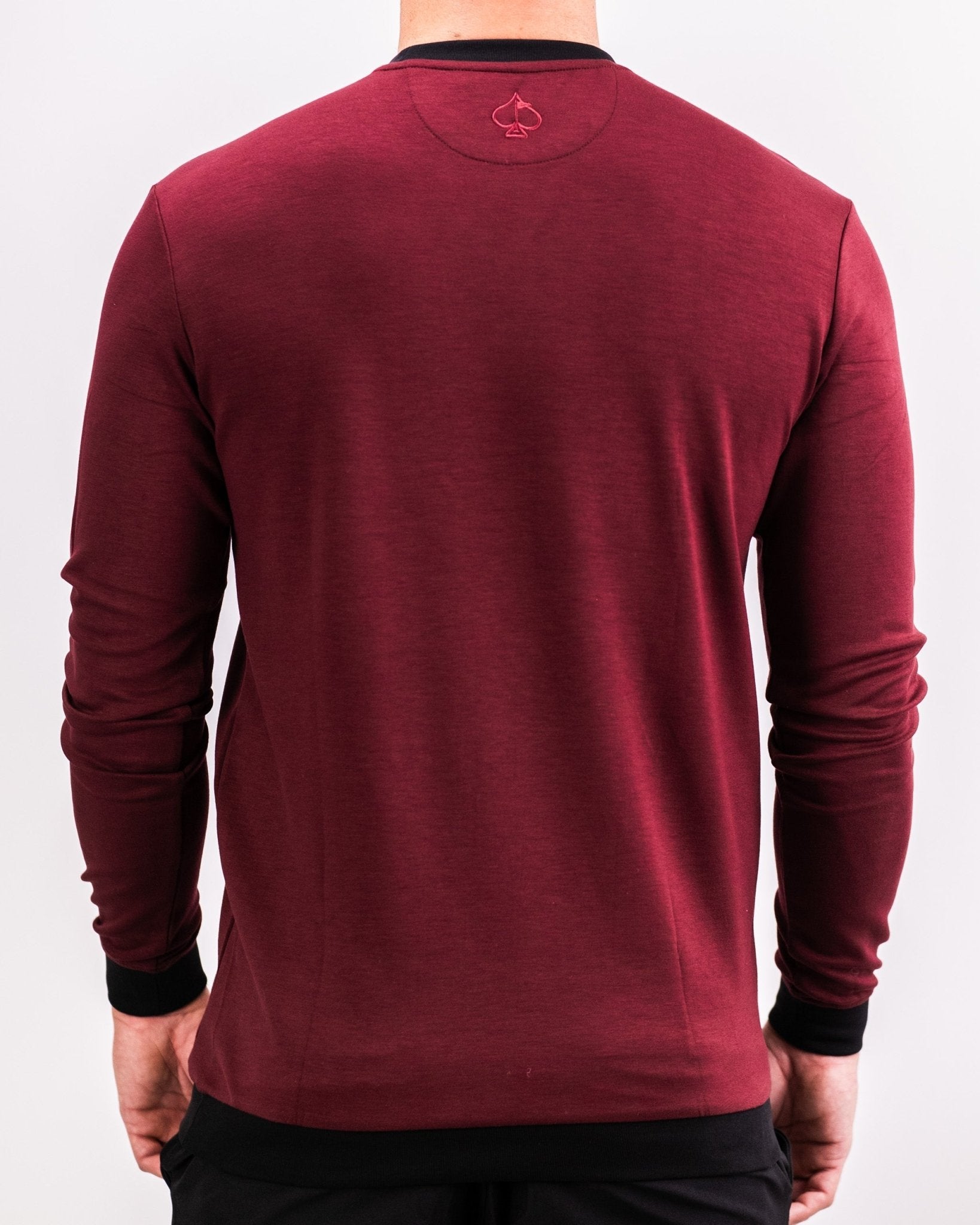 Player Preferred™ Crewneck - Merlot - Pins and Aces