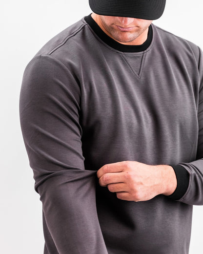 Player Preferred™ Crewneck - Slate Grey - Pins and Aces