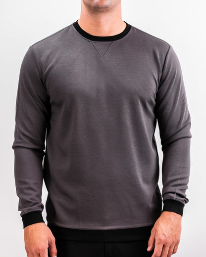 Player Preferred™ Crewneck - Slate Grey - Pins and Aces