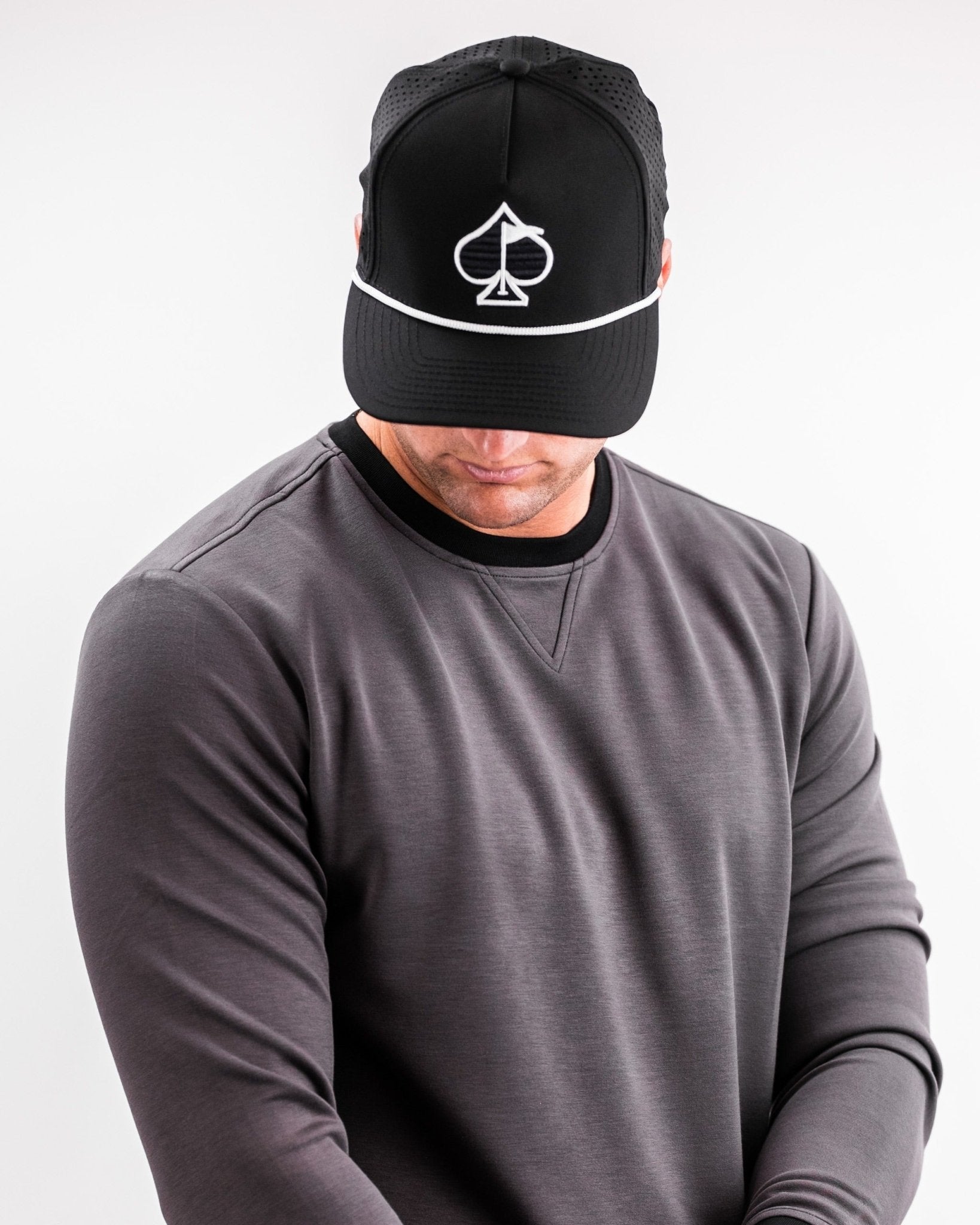 Player Preferred™ Crewneck - Slate Grey - Pins and Aces