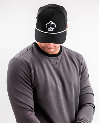 Player Preferred™ Crewneck - Slate Grey - Pins and Aces