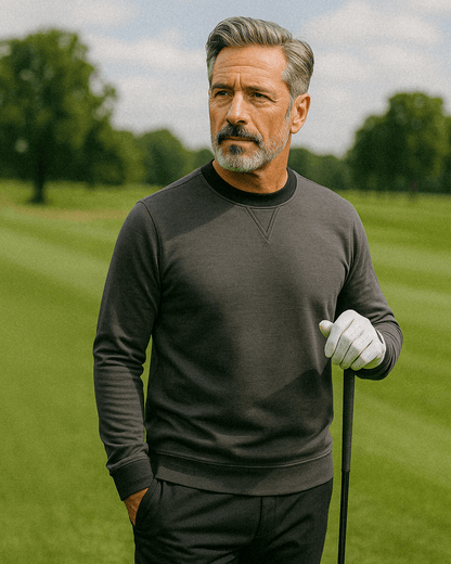 Player Preferred™ Crewneck - Slate Grey - Pins and Aces