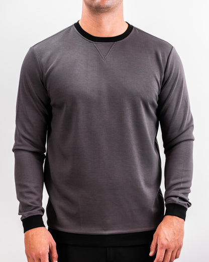 Player Preferred™ Crewneck - Slate Grey - Pins and Aces