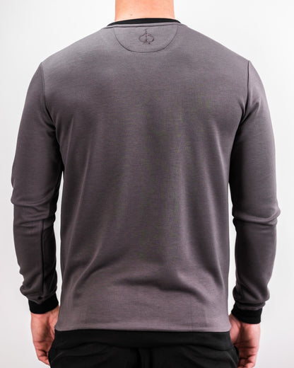 Player Preferred™ Crewneck - Slate Grey - Pins and Aces
