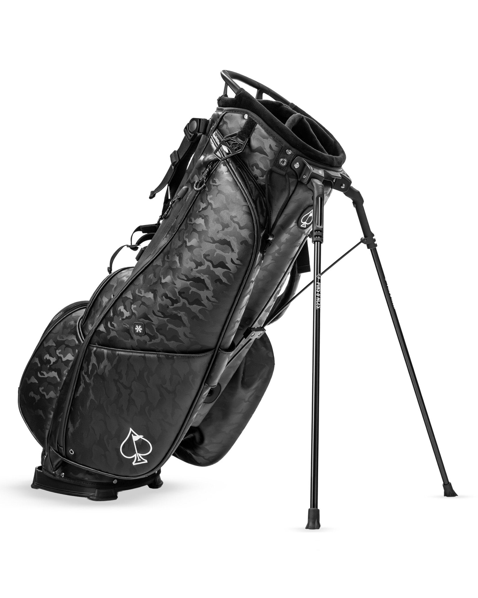 Player Preferred™ Golf Bag - Black Camo - Pins and Aces