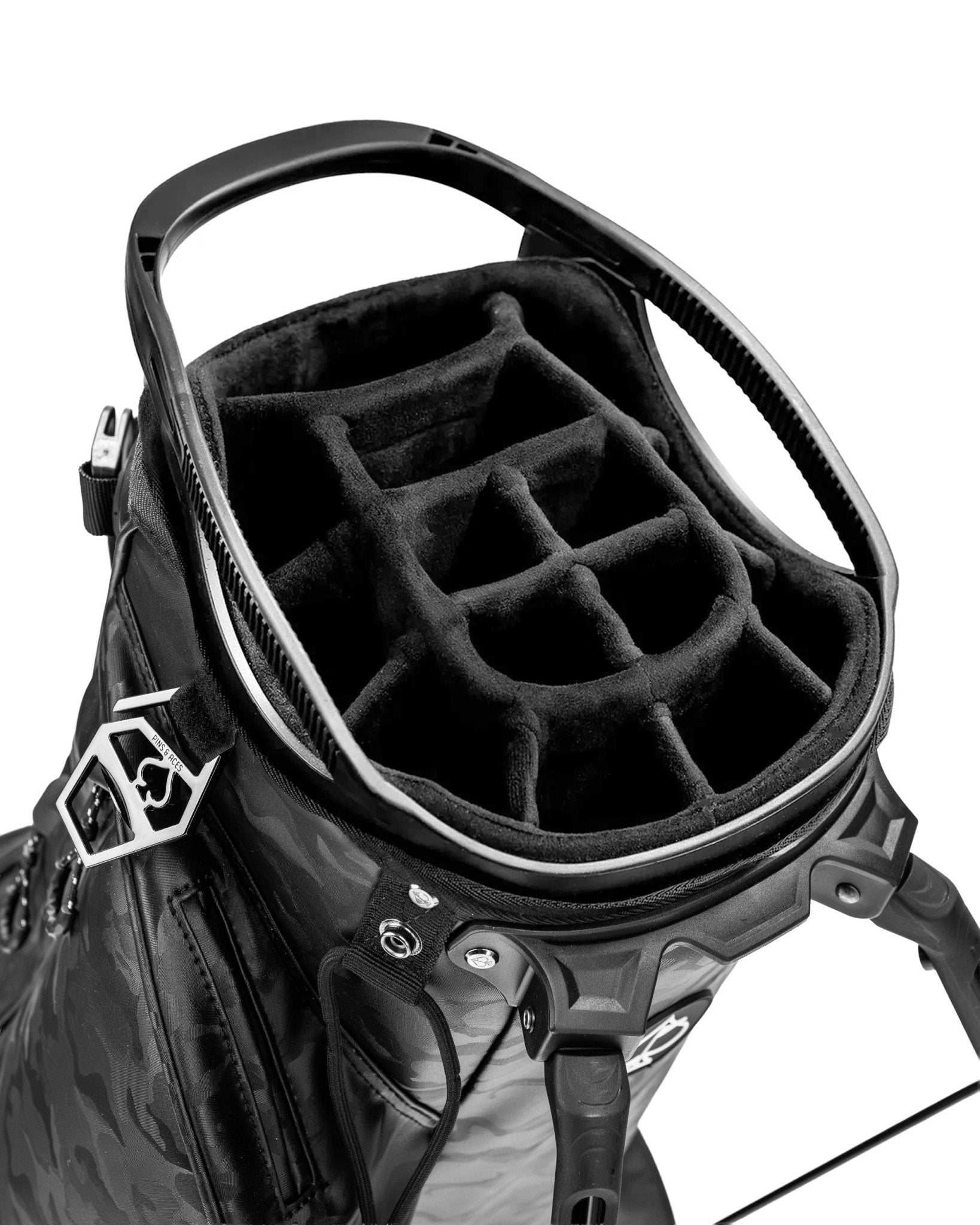 Player Preferred™ Golf Bag - Black Camo - Pins and Aces