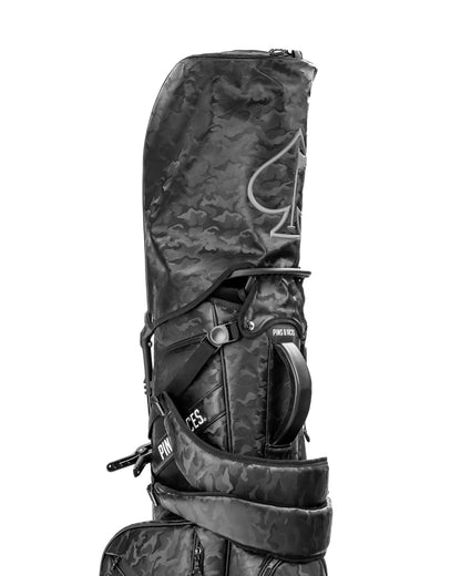 Player Preferred™ Golf Bag - Black Camo - Pins and Aces