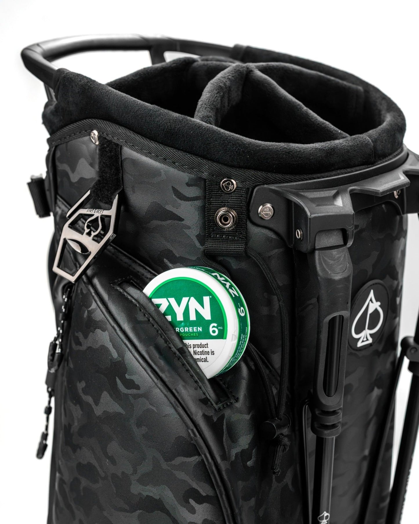 Player Preferred™ Golf Bag - Black Camo - Pins and Aces