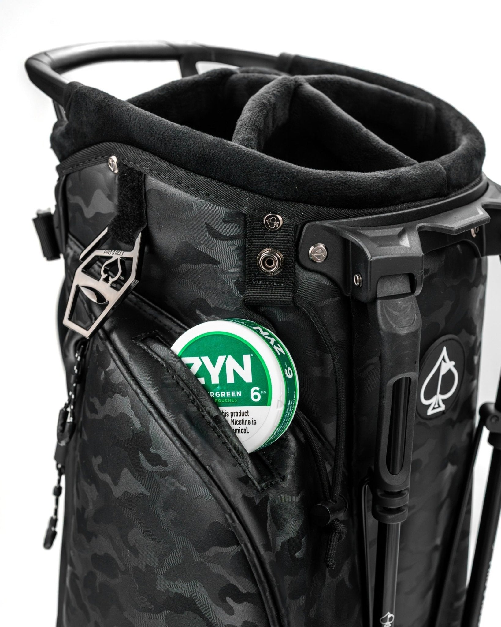 Player Preferred™ Golf Bag - Black Camo - Pins and Aces
