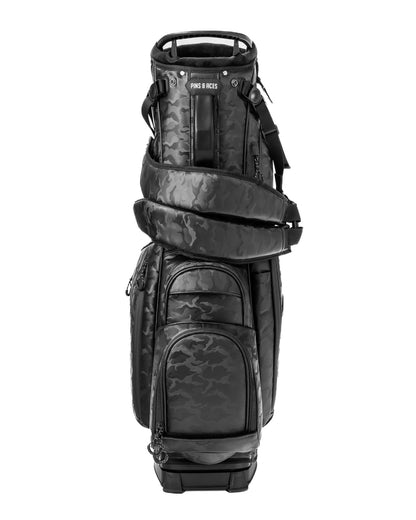 Player Preferred™ Golf Bag - Black Camo - Pins and Aces