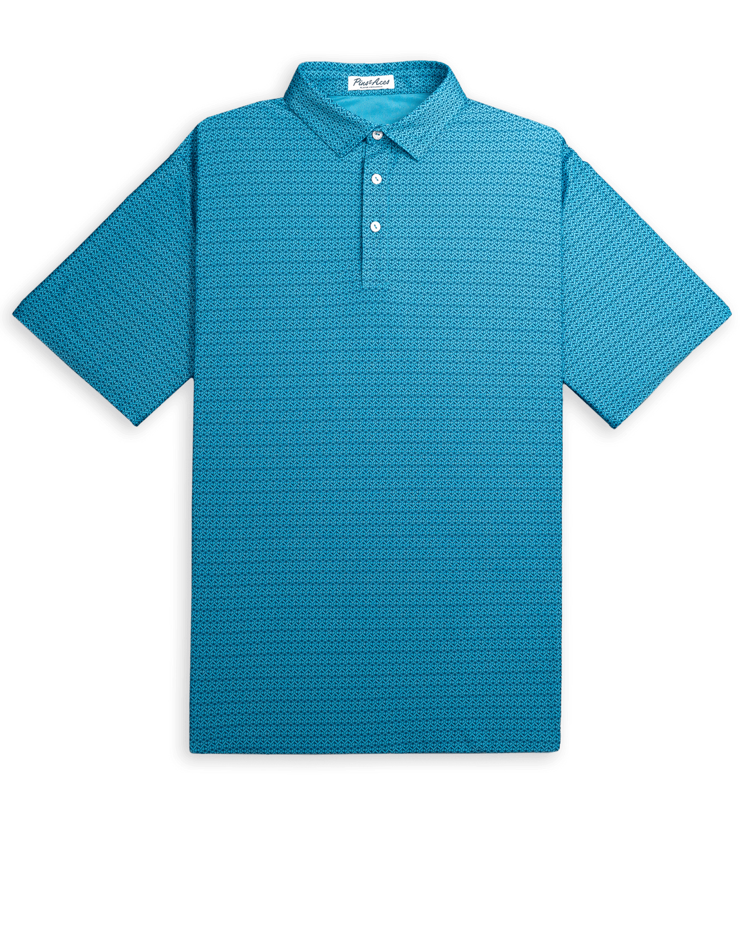 Player Preferred™ Polo - Ocean Spade - Pins and Aces