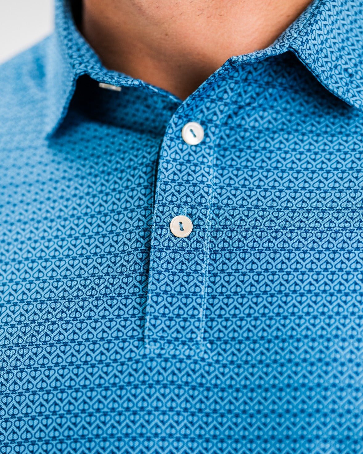 Player Preferred™ Polo - Ocean Spade - Pins and Aces