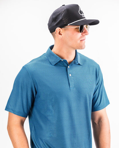 Player Preferred™ Polo - Ocean Wave - Pins and Aces