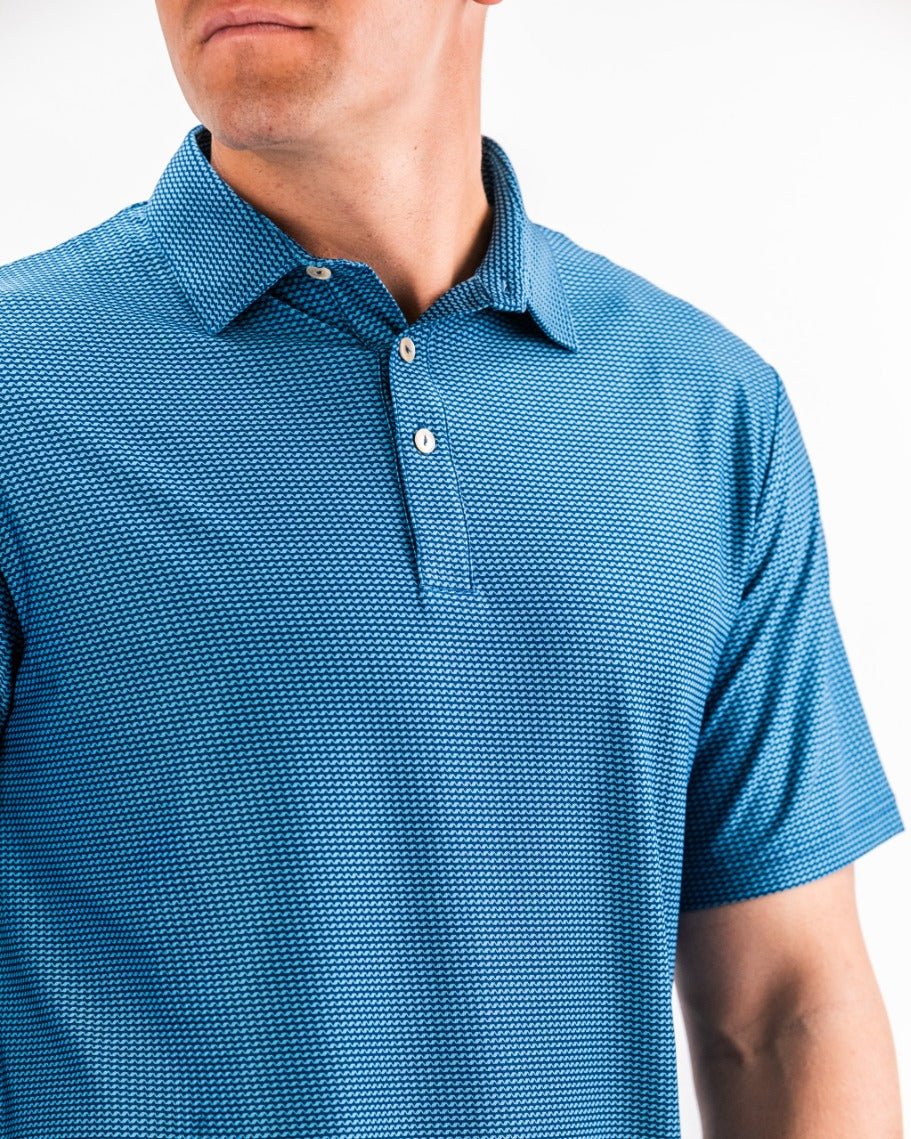 Player Preferred™ Polo - Ocean Wave - Pins and Aces