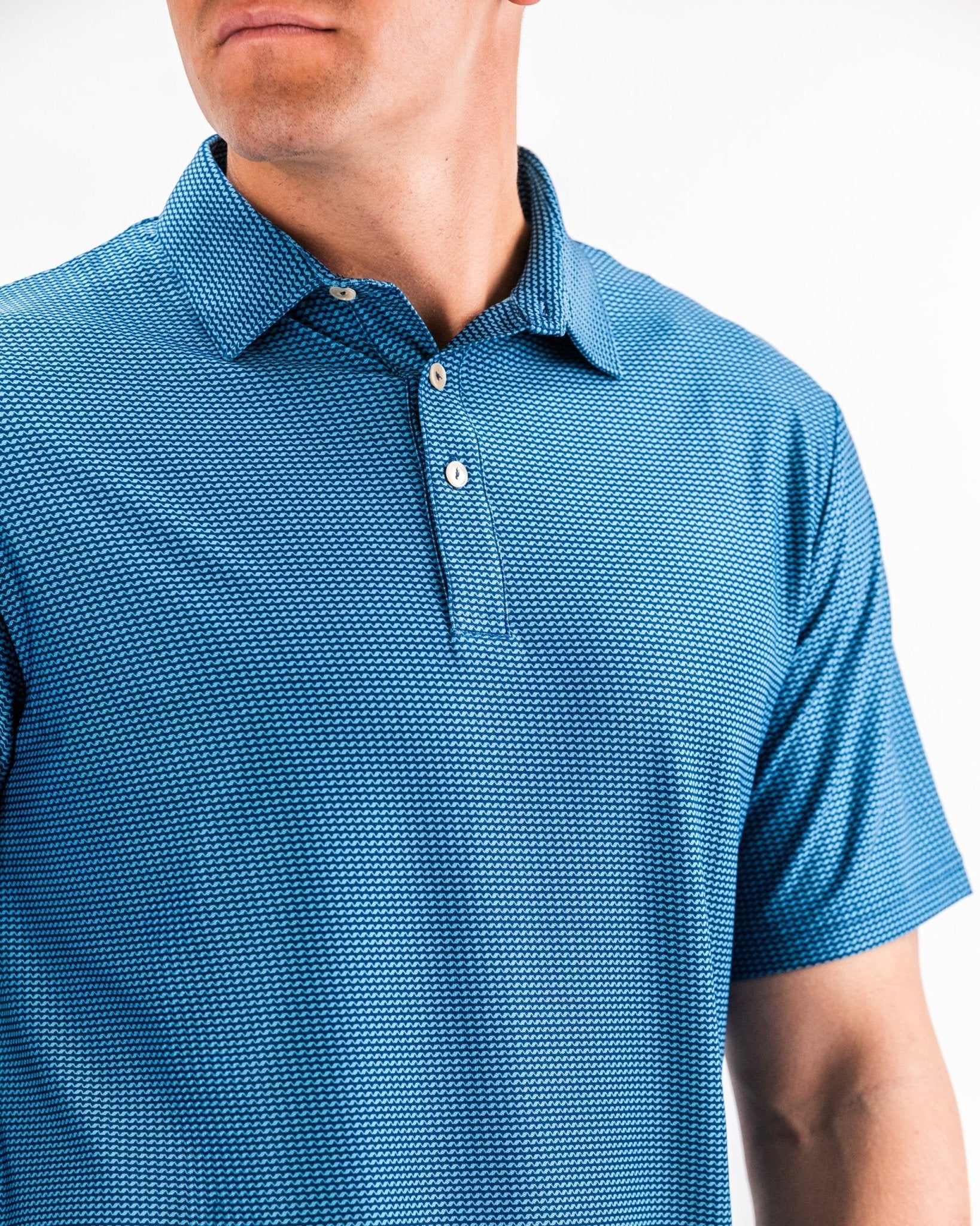Player Preferred™ Polo - Ocean Wave - Pins and Aces