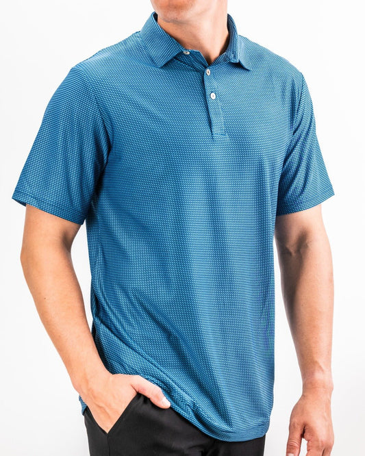Player Preferred™ Polo - Ocean Wave - Pins and Aces