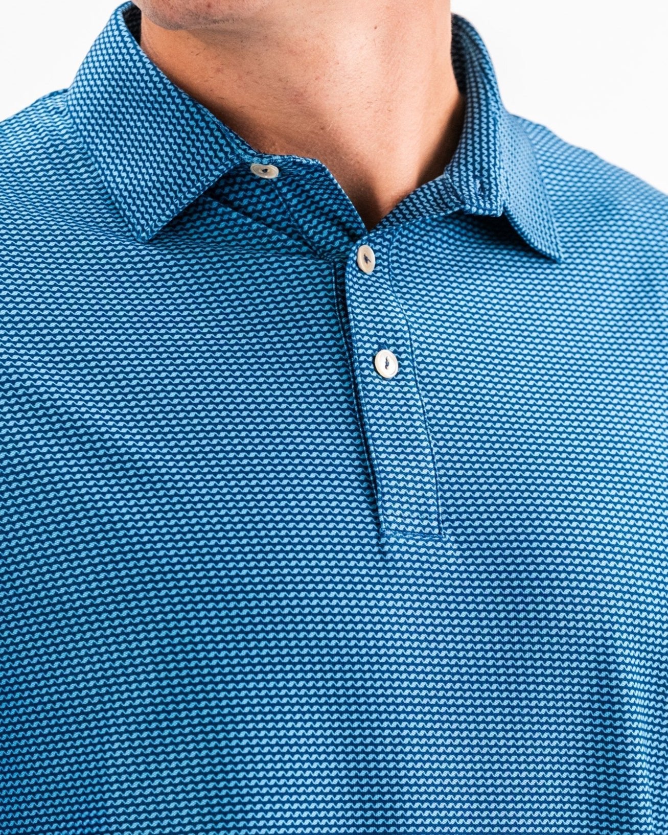 Player Preferred™ Polo - Ocean Wave - Pins and Aces