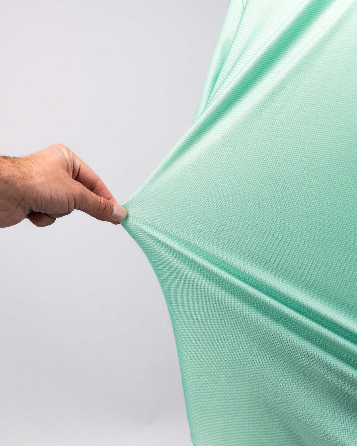 Player Preferred™ Polo - Spearmint Stripes - Pins and Aces
