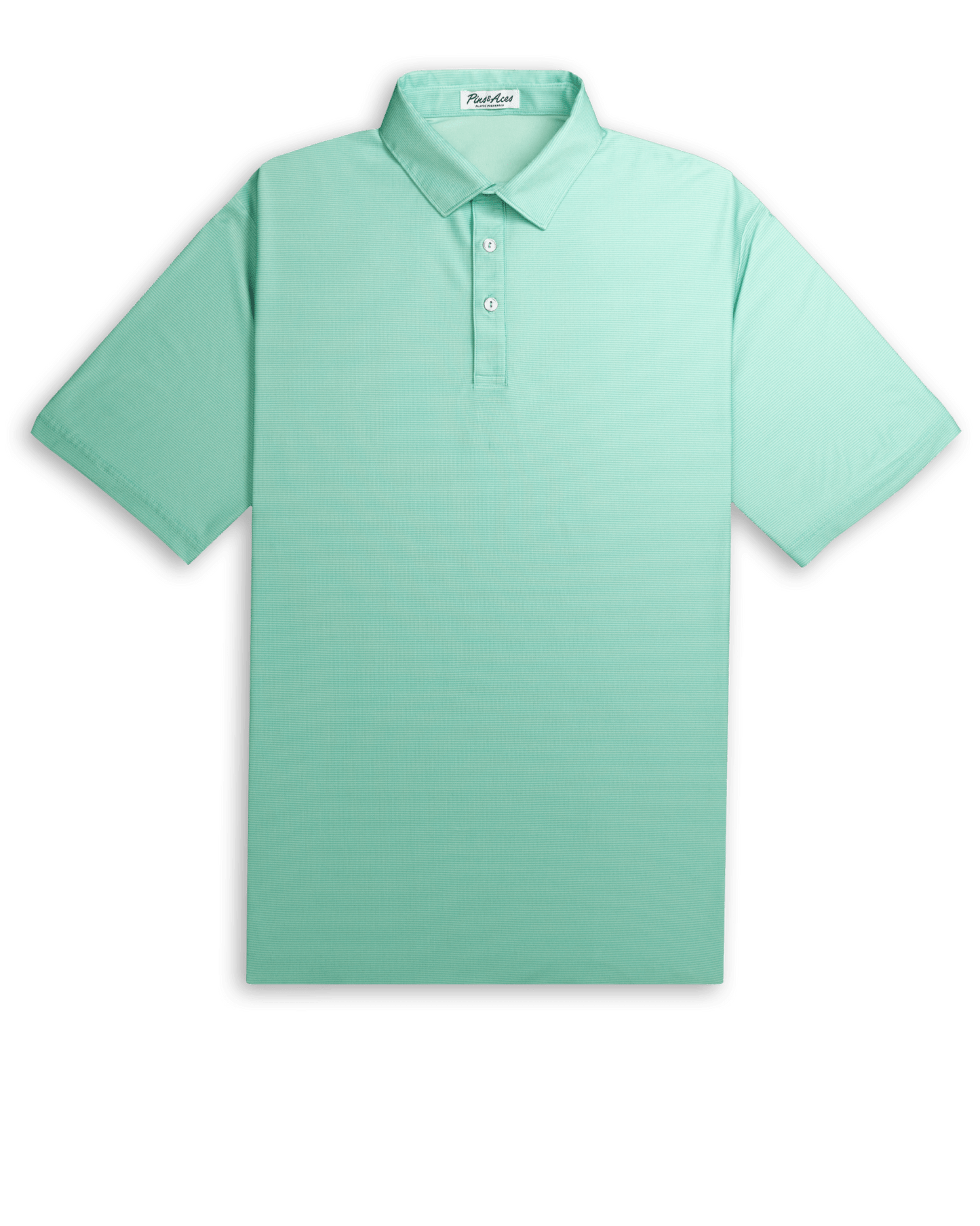 Player Preferred™ Polo - Spearmint Stripes - Pins and Aces