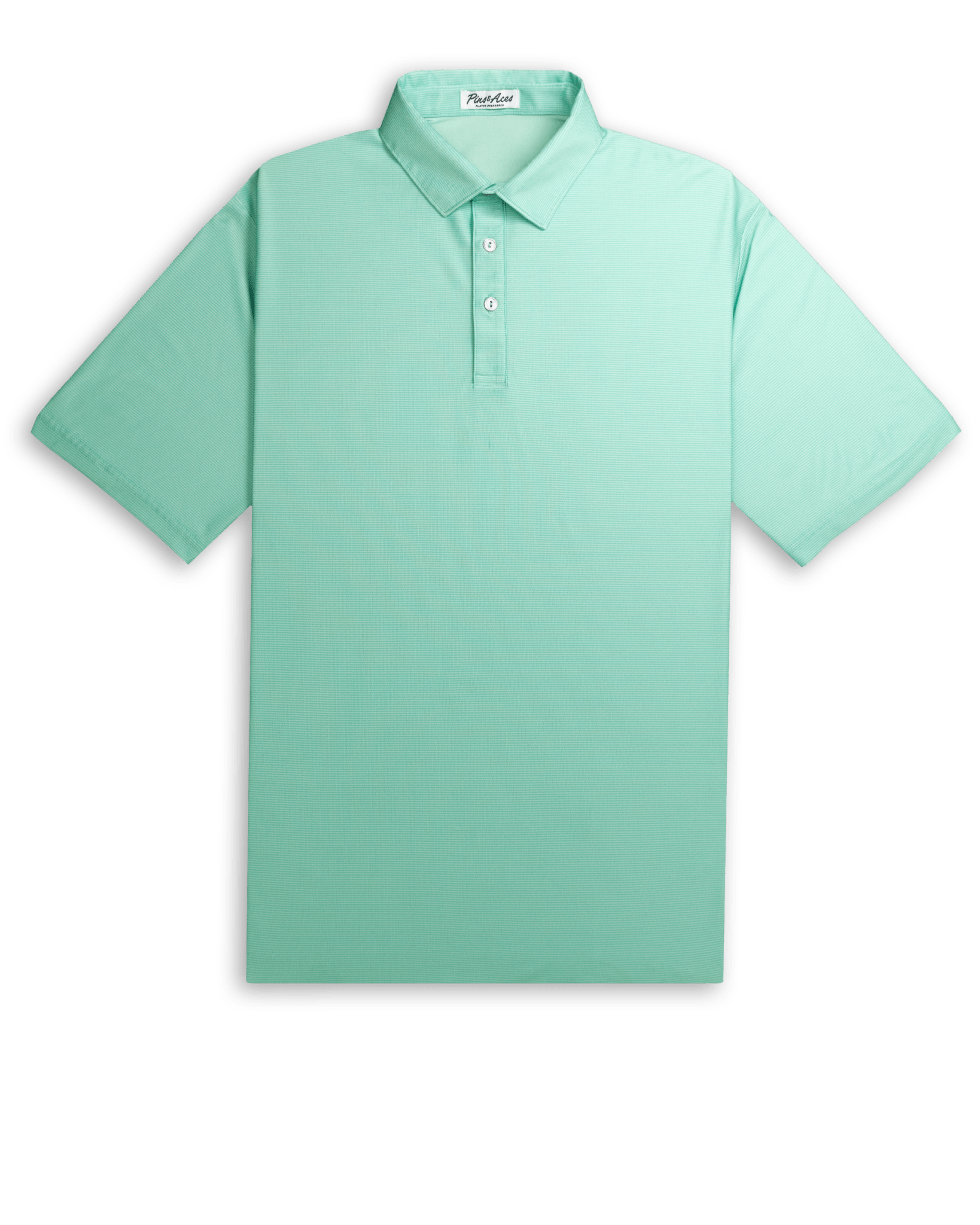 Player Preferred™ Polo - Spearmint Stripes - Pins and Aces