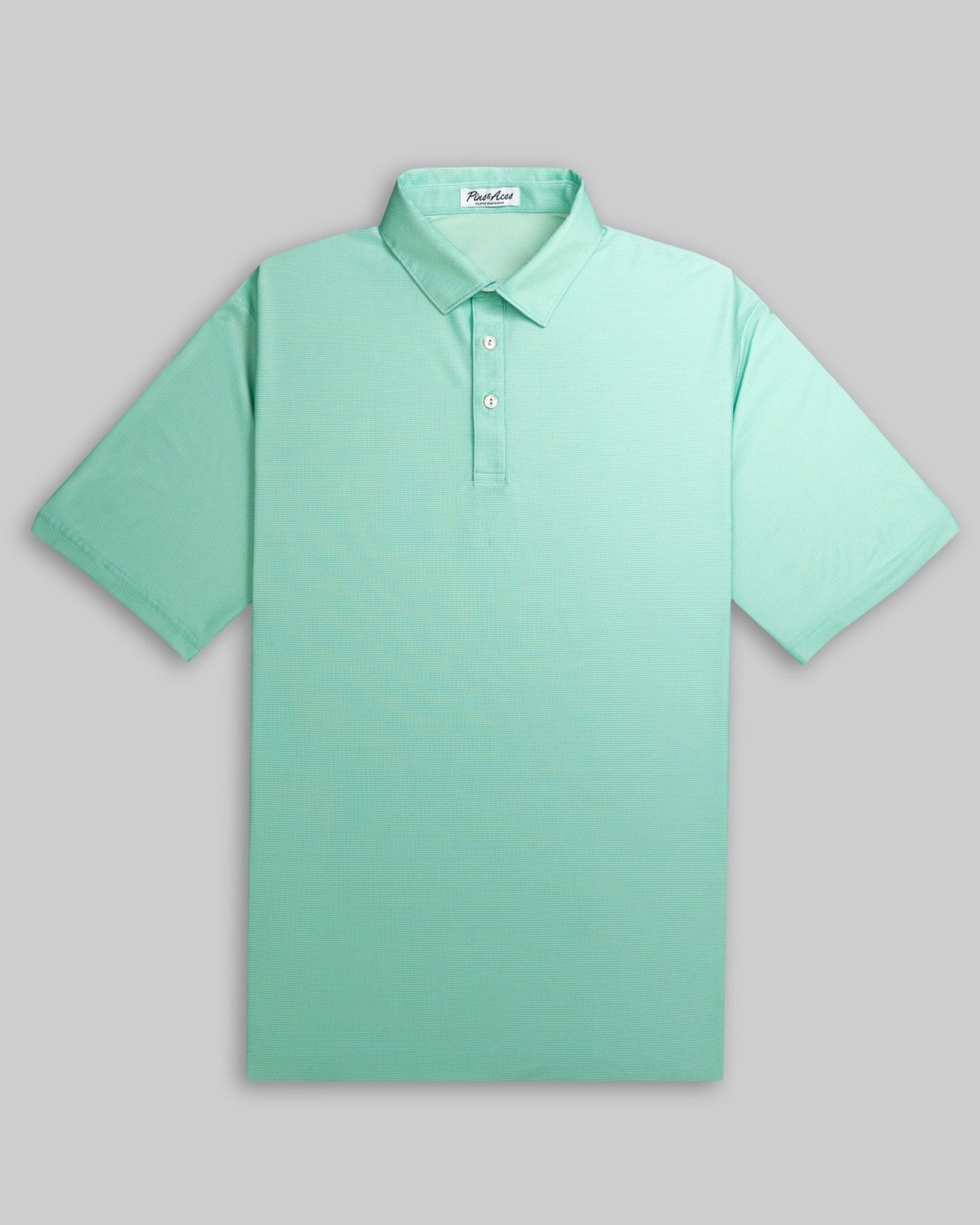 Player Preferred™ Polo - Spearmint Stripes - Pins and Aces