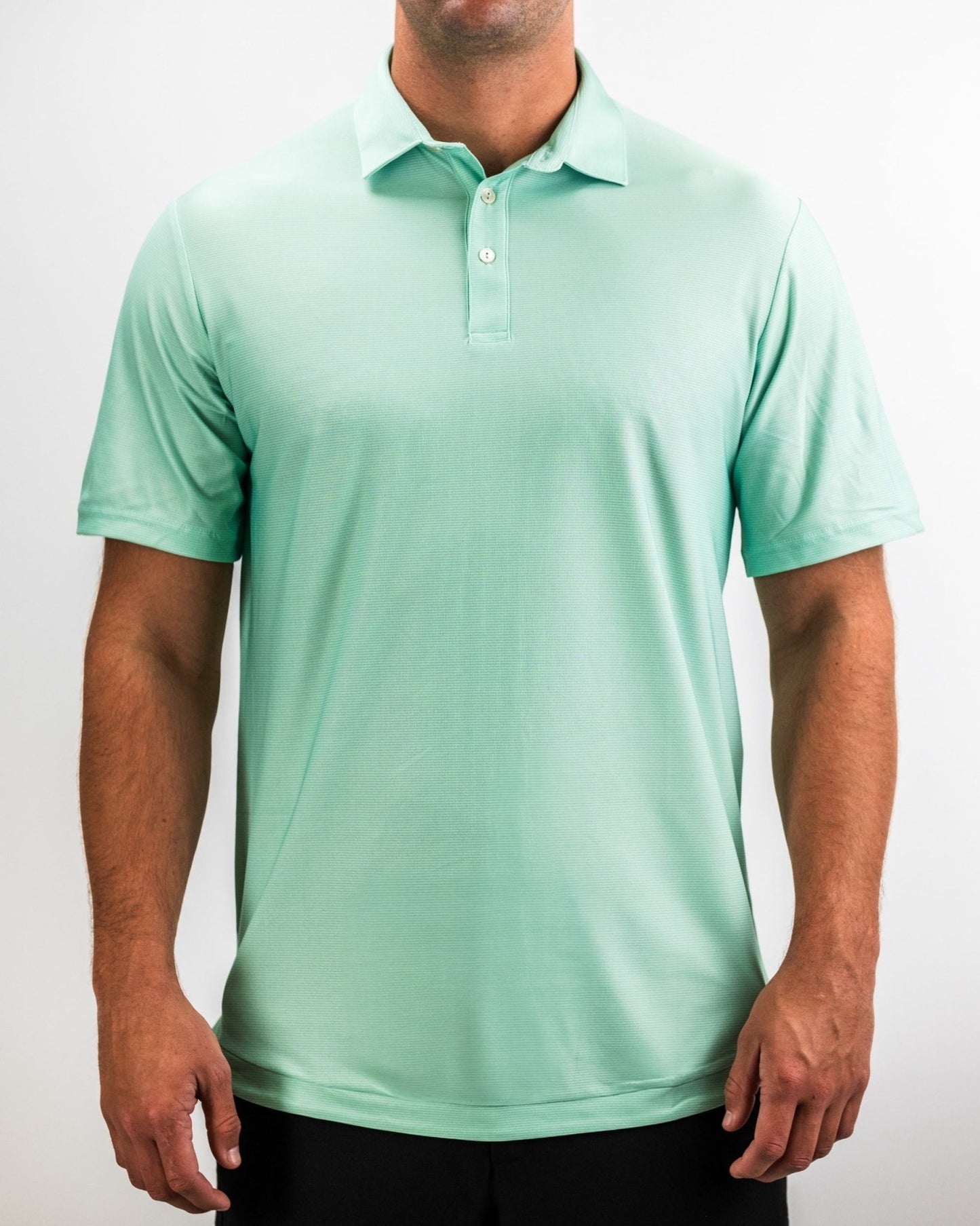 Player Preferred™ Polo - Spearmint Stripes - Pins and Aces