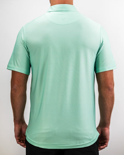 Player Preferred™ Polo - Spearmint Stripes - Pins and Aces