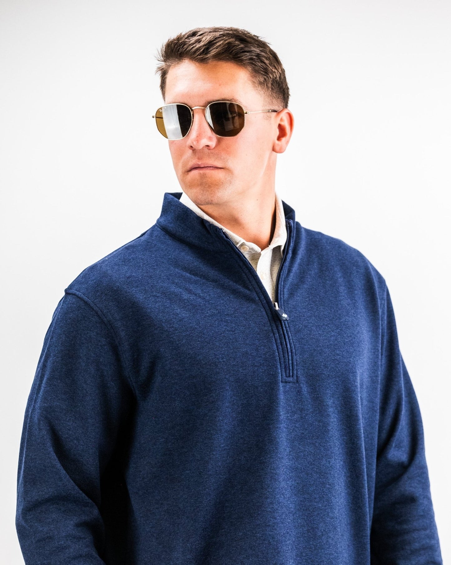 Player Preferred™ Pullover - Heathered Navy - Pins and Aces