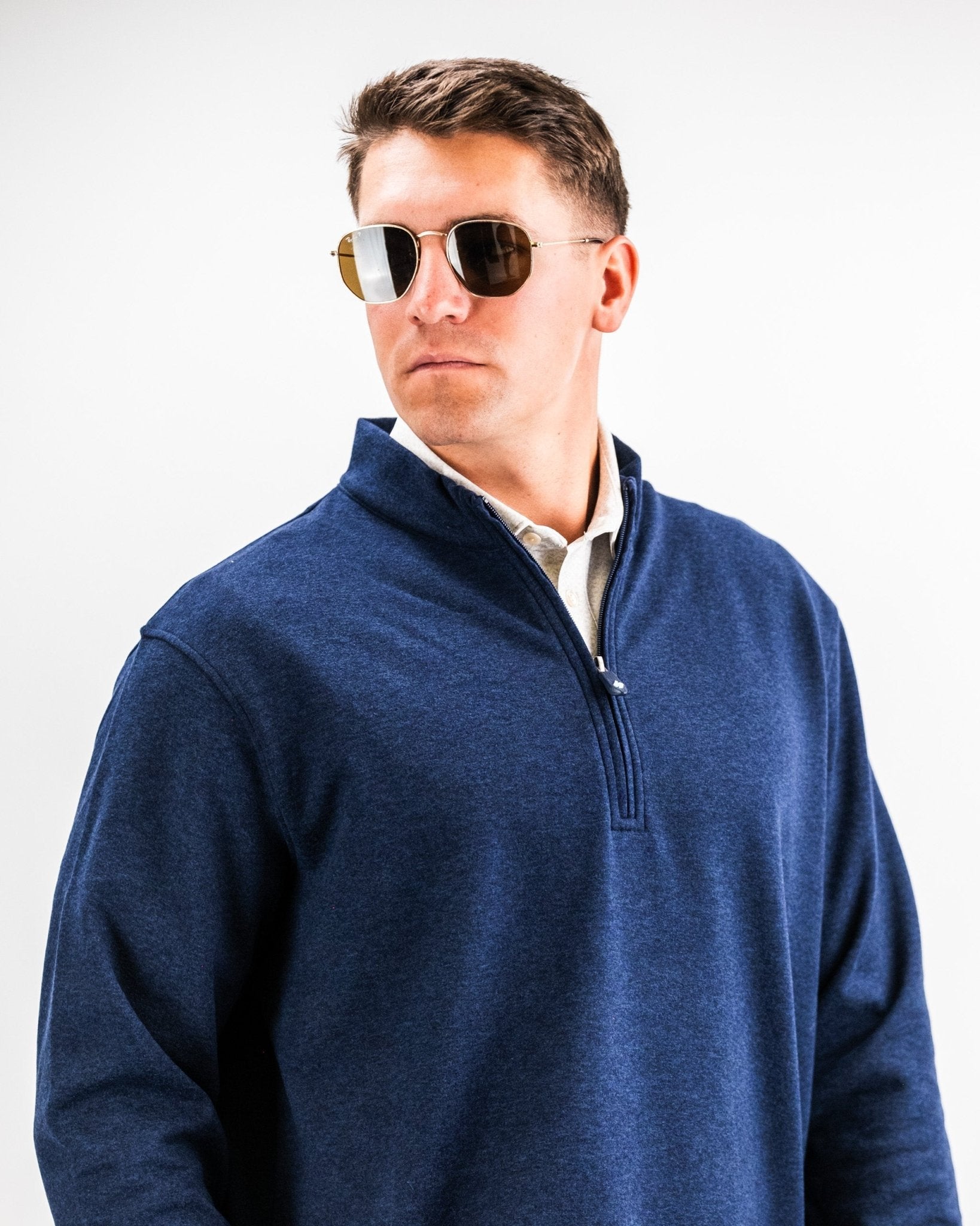 Player Preferred™ Pullover - Heathered Navy - Pins and Aces