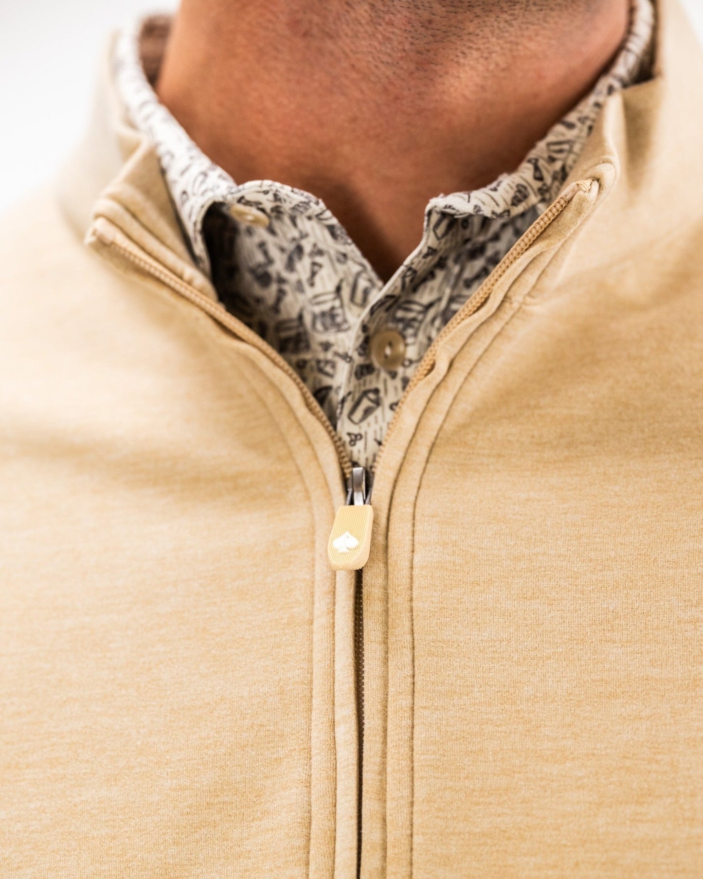 Player Preferred™ Pullover - Sand - Pins and Aces