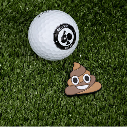 Poop Ball Marker - Pins and Aces