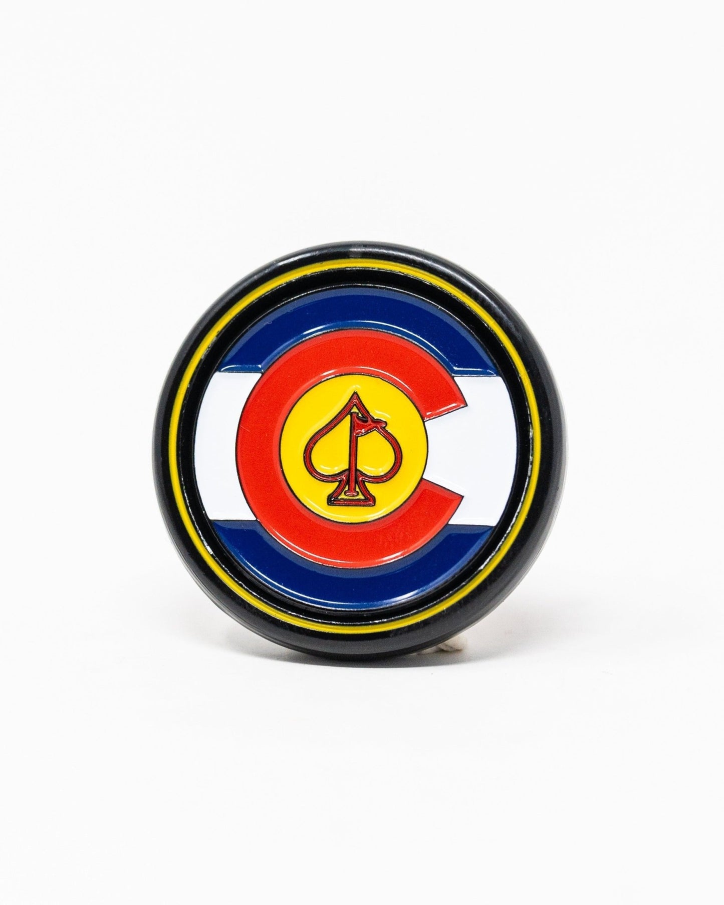 Pop Out Medallion Ball Marker - Colorado - Pins and Aces