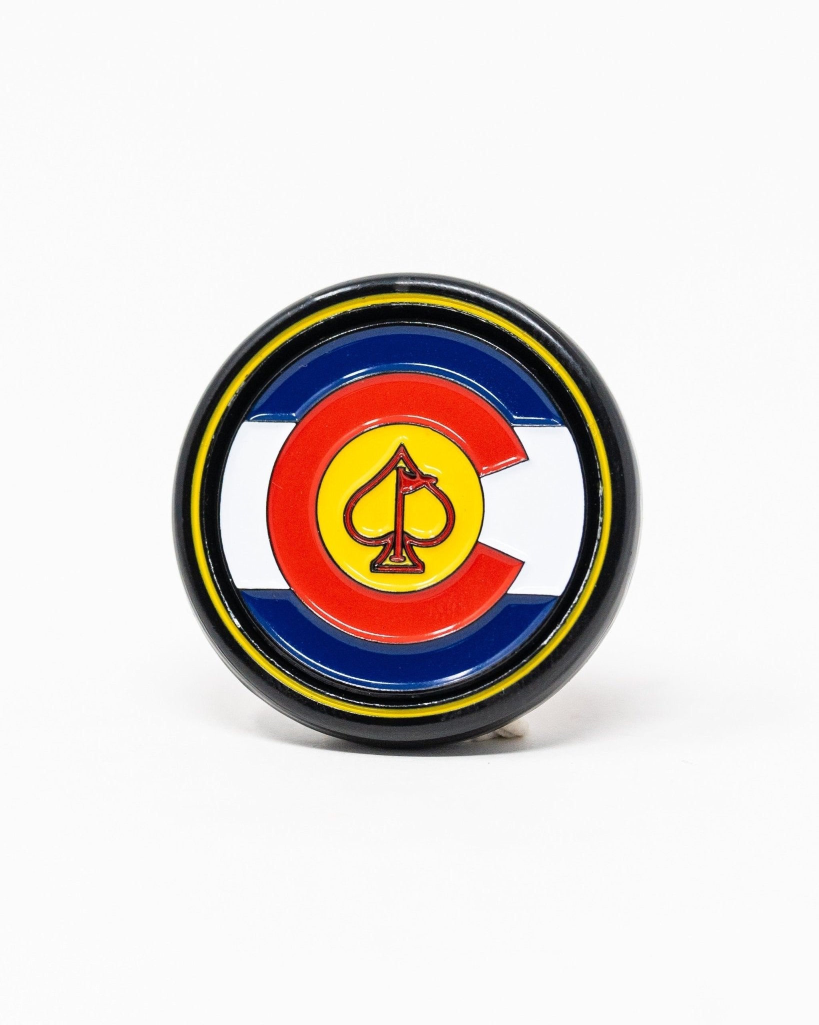 Pop Out Medallion Ball Marker - Colorado - Pins and Aces