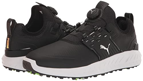 Puma Golf Men's Ignite Articulate Golf Shoe - 7.5 - High Rise - puma Silver - navy Blazer