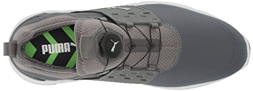 Puma Golf Men's Ignite Articulate Golf Shoe - 7.5 - High Rise - puma Silver - navy Blazer