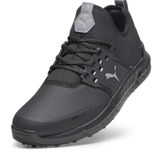 Puma Golf Men's Ignite Articulate Golf Shoe - 7.5 - High Rise - puma Silver - navy Blazer