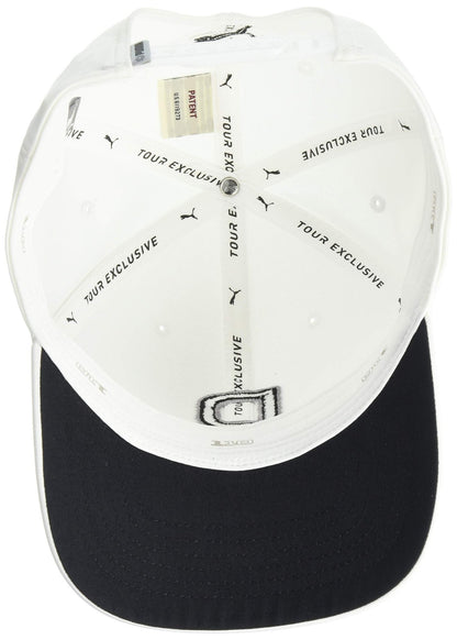 PUMA Golf Men's P Hat - One Size - Bright White