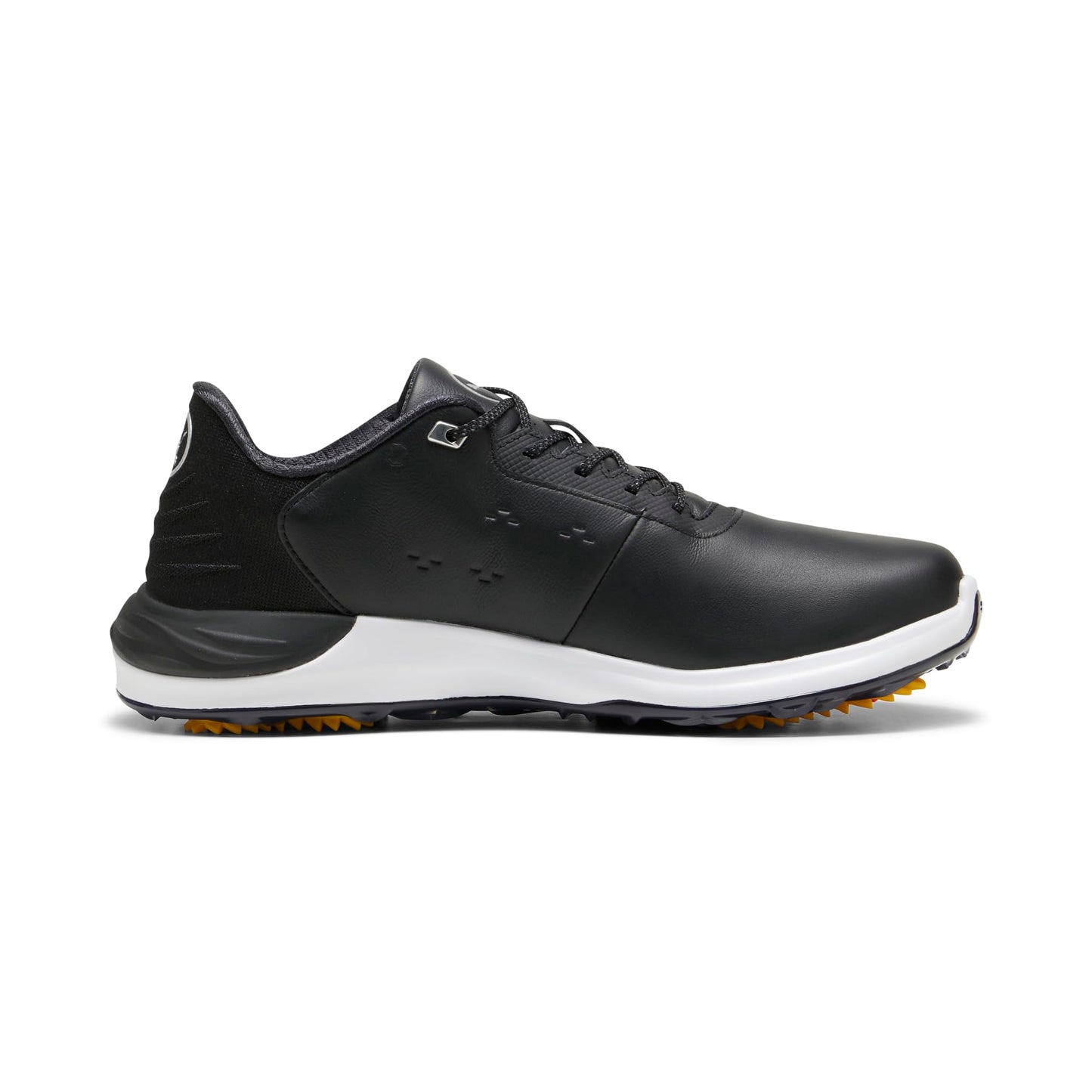 PUMA GOLF Men's Phantomcat Nitro Golf Shoes - 12.5 - Puma White/Puma Silver/Feather Gray