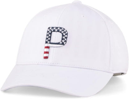 Puma Golf Women's Pars and Stripes Classic Adj Hat - 