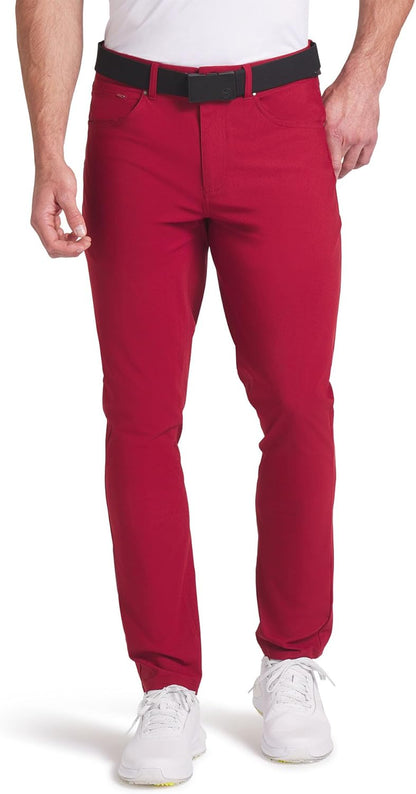 PUMA Men's 101 5 Pocket Pant - Intense Red - 30W x 30L