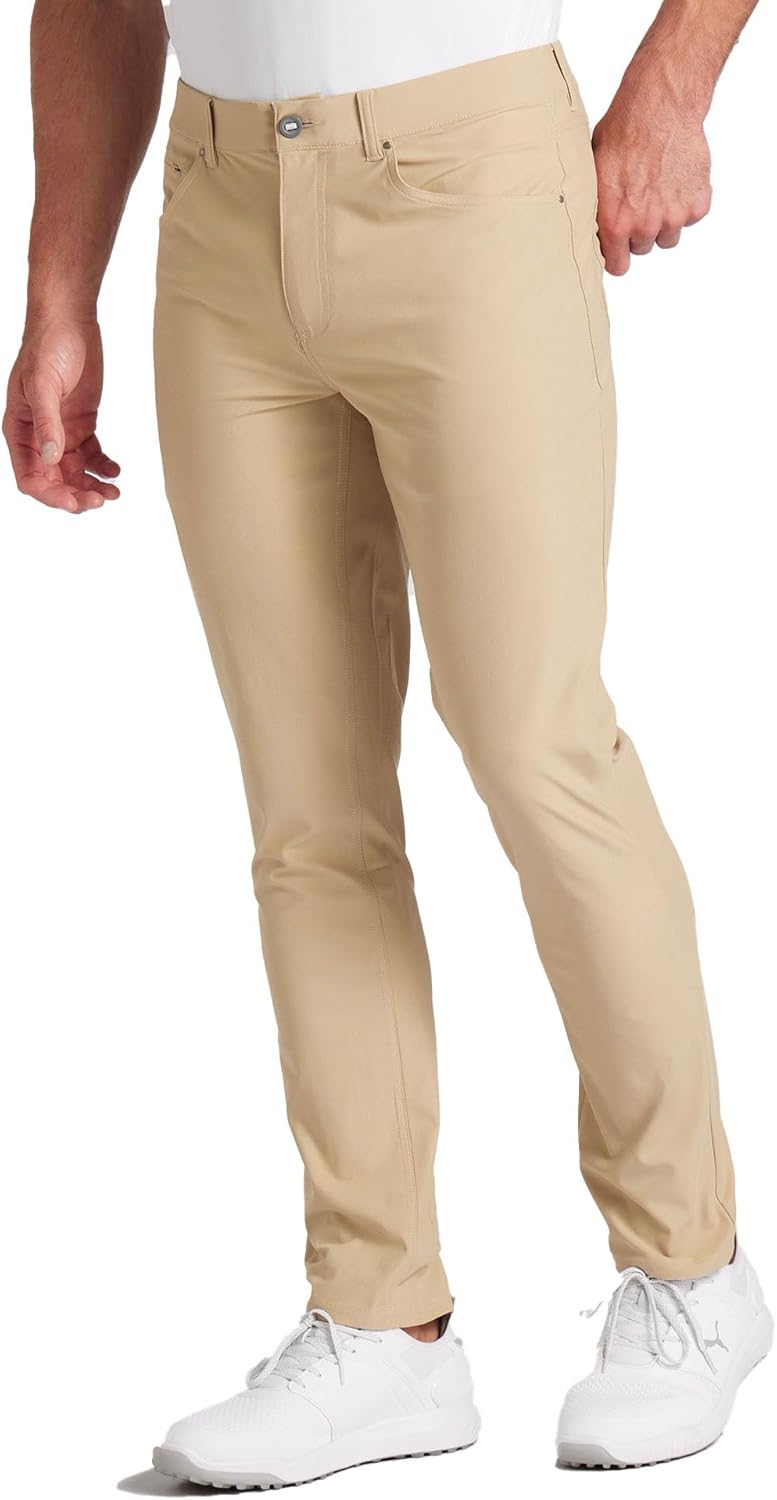 PUMA Men's 101 5 Pocket Pant - Prairie Tan - 34W x 32L